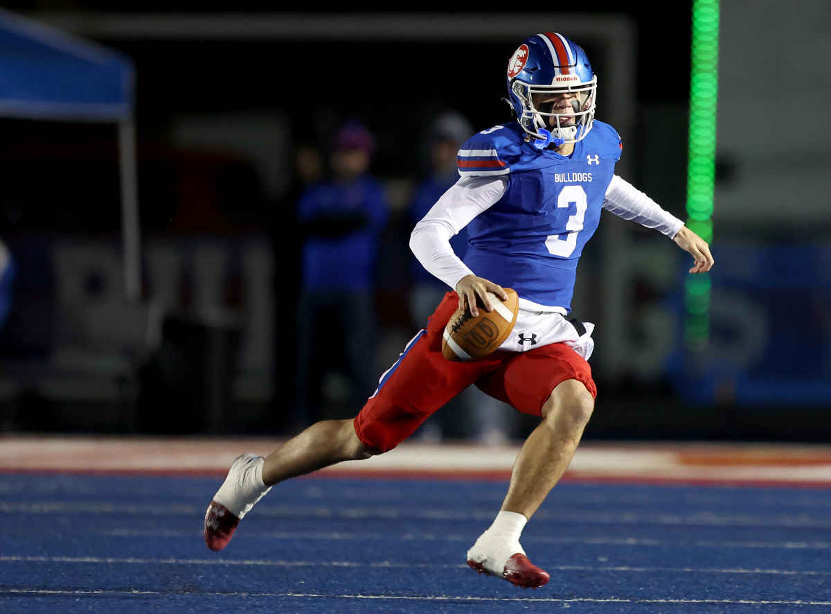 Ryder Lyons last week when he accounted for 324 yards and all four touchdowns in a 28-25 win over Pittsburg.